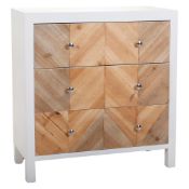 CREATIONS Meng Comfortable Front Geometric and Drawers RRP £169.99