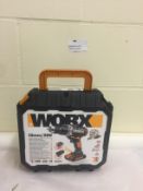 Worx WX372 Hammer Drill 2 Batteries 20V RRP £169.99