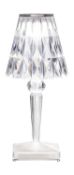 Table lamp BATTERY by Kartell - Crystal [Energy Class A++] RRP £124.99