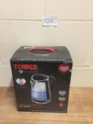 Tower Colour Changing lED Electric Kettle