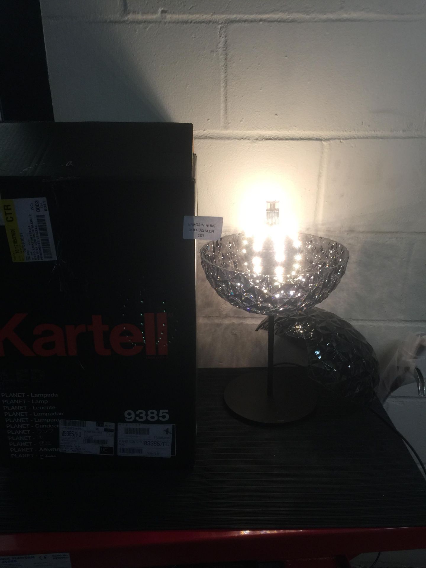 Planet LED Table Lamp RRP £409.99 (Broken Top Cover) - Image 2 of 2