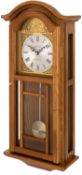 Fox and Simpson Wood Pendulum Wall Clock with Westminster Chimes, Oak RRP £159.99