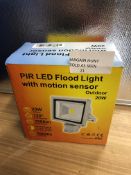 PIR LED Flood Light with Motion Sensor