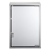 Mari Home - Mirrored Stainless Steel Bathroom Cabinet Storage Unit - 300 x 450 mm
