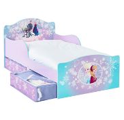 Disney Frozen Kids Toddler Bed with Underbed Storage by HelloHome RRP £149.99