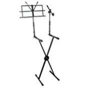Pyle-Pro PKS30 Keyboard Stand with Microphone Holder