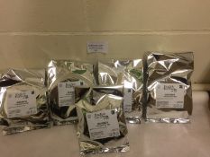 Brand New Set of 5 English Tea Shop ROOIBOS 50 Pyramid Tea Bags RRP £9.99 Each