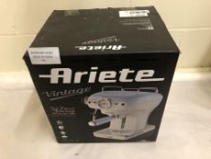 Ariete 1389 Espresso machine 0.9L Blu. Bianco RRP £199.99
