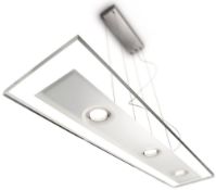 Philips InStyle Vidro LED Suspension Ceiling Light, 3 x 7.5 W