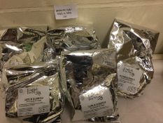 Brand New Set of 5 English Tea Shop Super Berries 50 Pyramid Tea Bags RRP £9.99 Each