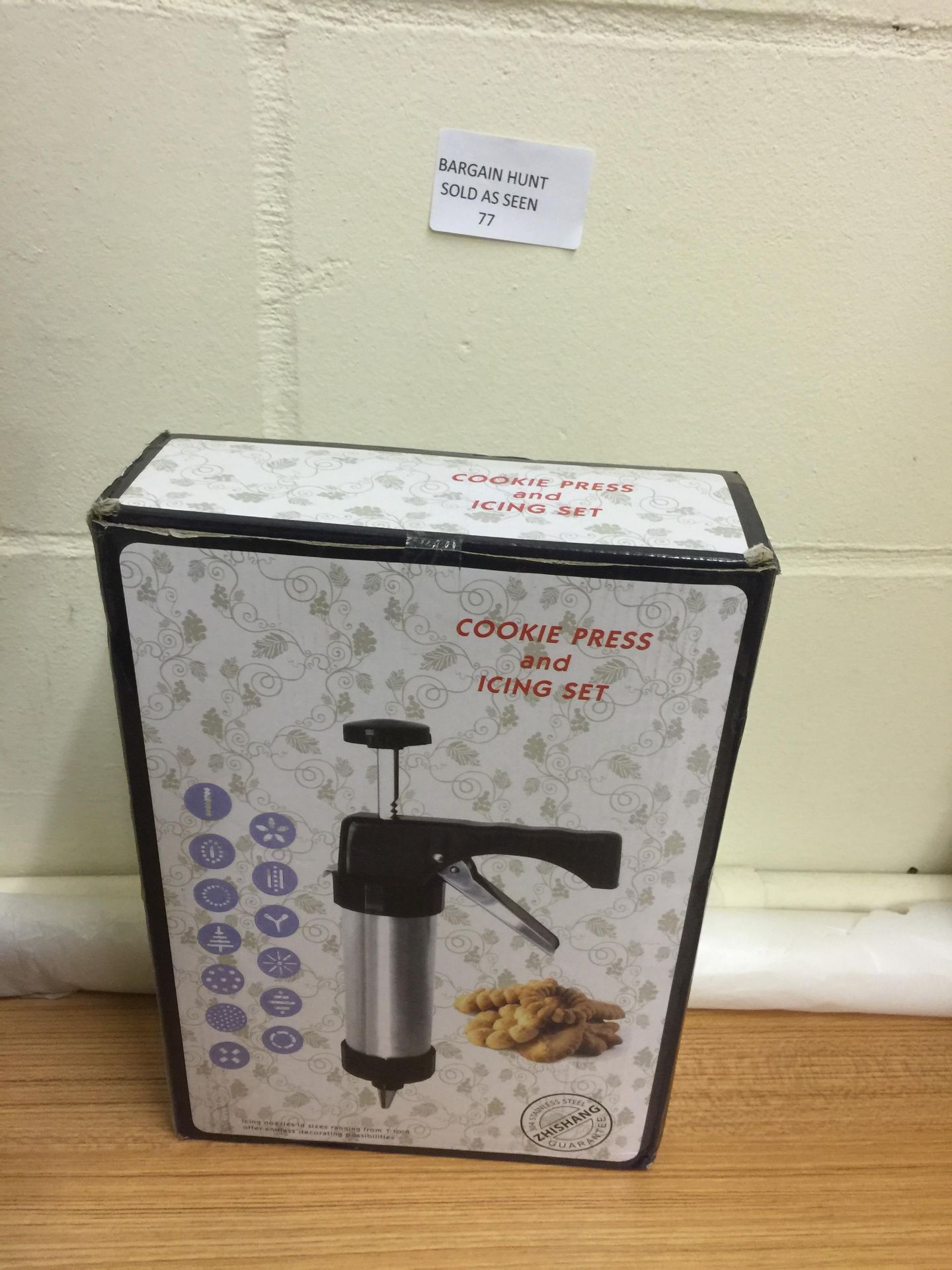Cookie Press and Icing Set
