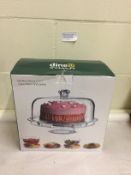 Dine Drinkstuff 5 in 1 Cake Stand and Dome