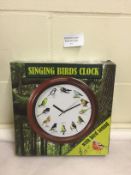 Singing Birds Clock