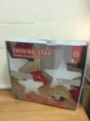 8 Seasons Design Shining Star White Paper Star Lampshade