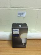 Philips Hue White Single LED Light Bulb