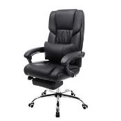 SONGMICS Office chair Computer chair with footrest RRP £99.99
