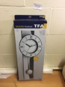TFA Pendulum Wall Clock