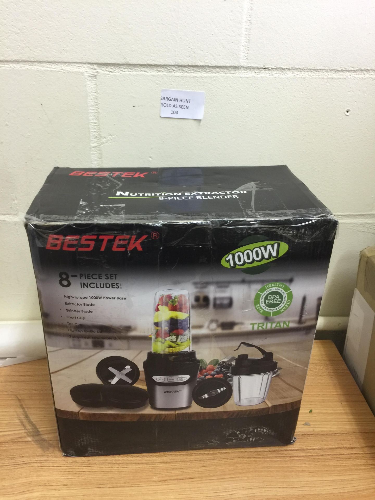 Bestek Stainless Steel Blender RRP £119.99