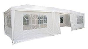 Airwave 3 x 9m Party Tent Gazebo Marquee with WindBars & Panels RRP £100