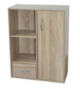 Alsapan Compo 1-Door 1-Drawer 2 Cube Unit with Melamine