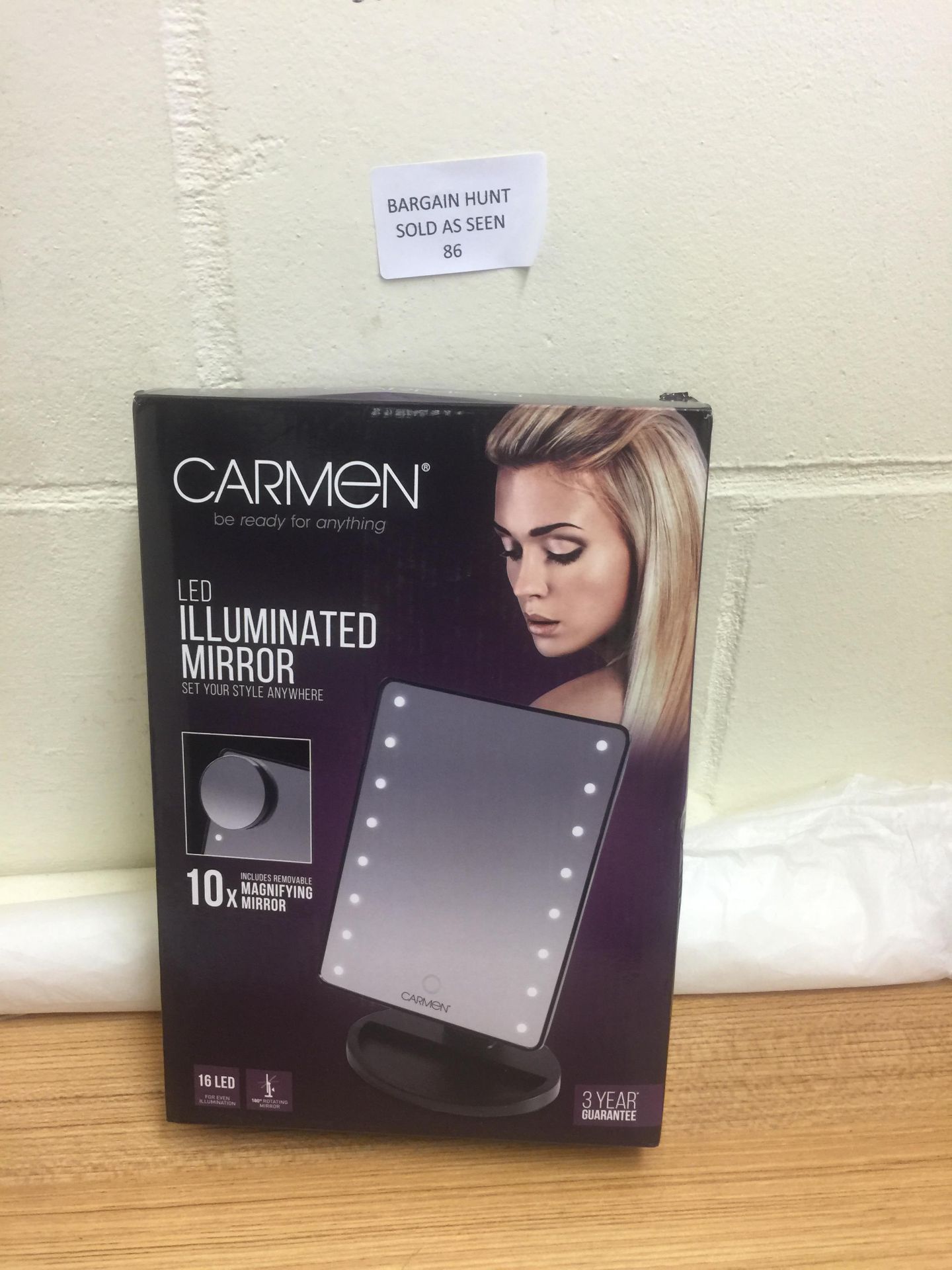 Carmen LED Illuminated Mirror