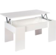 Studio Decor C029 mclara Bla Table – elevable Lara, White RRP £89.99