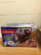 Vileda EasyWring & Clean Turbo Spin Mop And Bucket Set