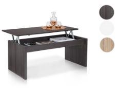 Due-home Grey Coffee Table with Lift Tray RRP £72.99