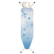 Brabantia Ironing Board with Steam Iron Rest, Standard, Ice Water