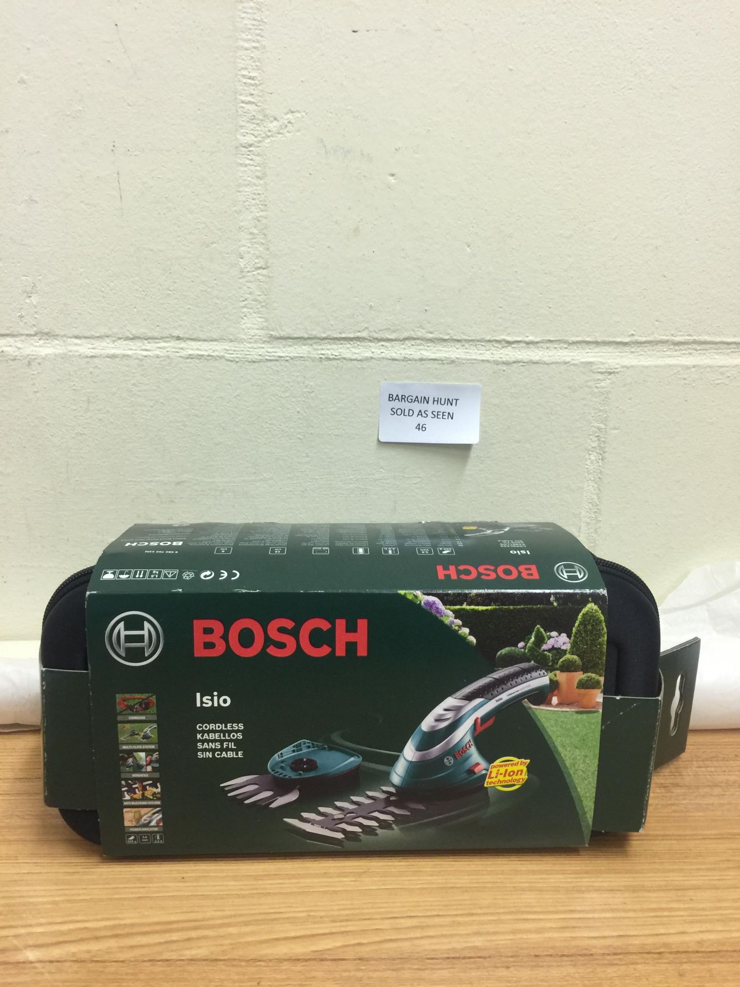 Bosch Cordless Edging and Shrub Shear Isio Set RRP £49.99