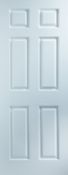 Bostonian 26BTN 6-Panel Woodgrain Moulded Internal Door