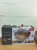 Copper Chef Non-Stick Deep Sided Square Pan Set RRP £44.99