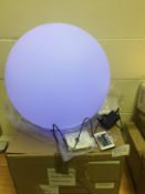 Remote Control Colour Changing Globe Party Light