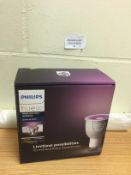 Philips Hue White And Colour Ambience GU0 LED Starter Kit RRP £169.99