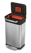 Joseph Joseph Intelligent Waste Titan Trash Compactor, Stainless-steel RRP £200