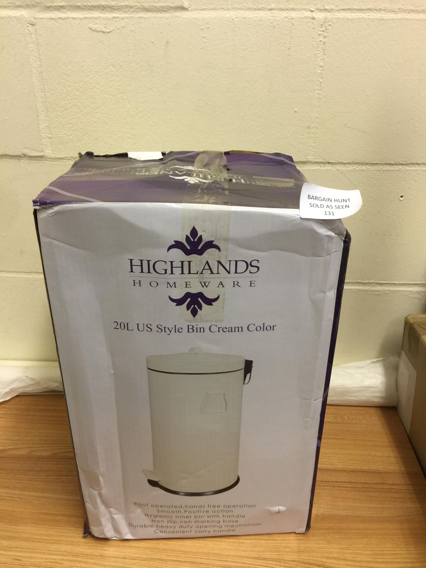 Highlands 20L Bin