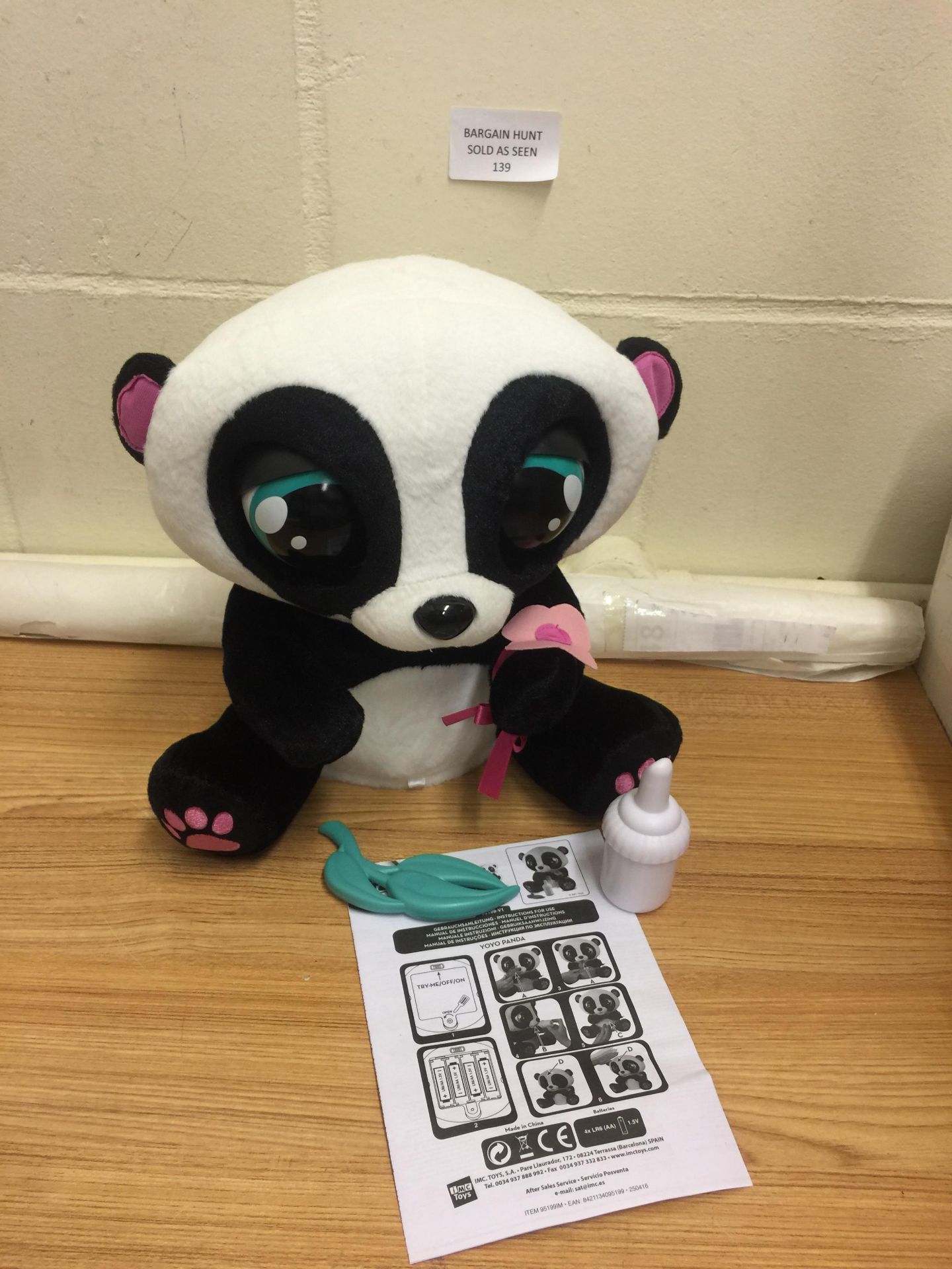 IMC Club Petz Yo Yo The Panda RRP £44.99