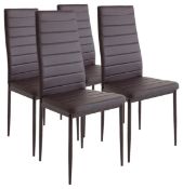 Albatros 2554 Milano Dining Chairs Set Of 4