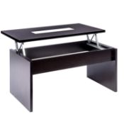 Studio Decor Oca lift-top coffee table, wengue colour, 94 x 50 x 45 cm RRP £99.99