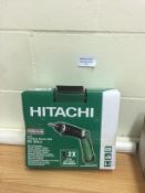 Hitachi DB 3DL2 Cordless Screwdriver RRP £79.99