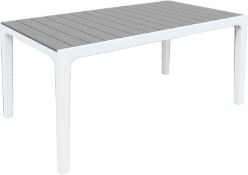 Keter Table Harmony Beige And Taupe 160 x 90 x 74 cm RRP £130