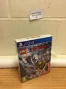 Brand New Lego Ninjago Movie PS4 Game