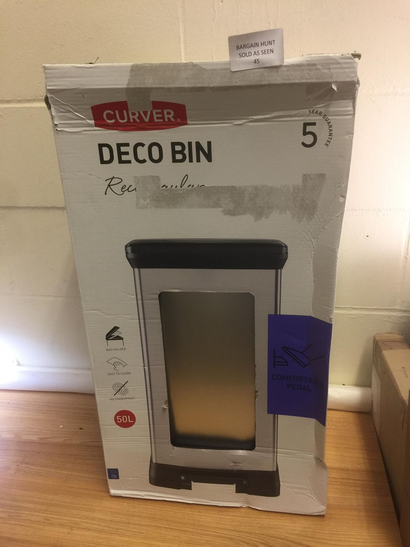 Curver Deco Bin