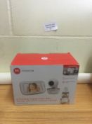 Motorola MBP855 Connect 5 Inch Colour Screen Video Baby Monitor RRP £200