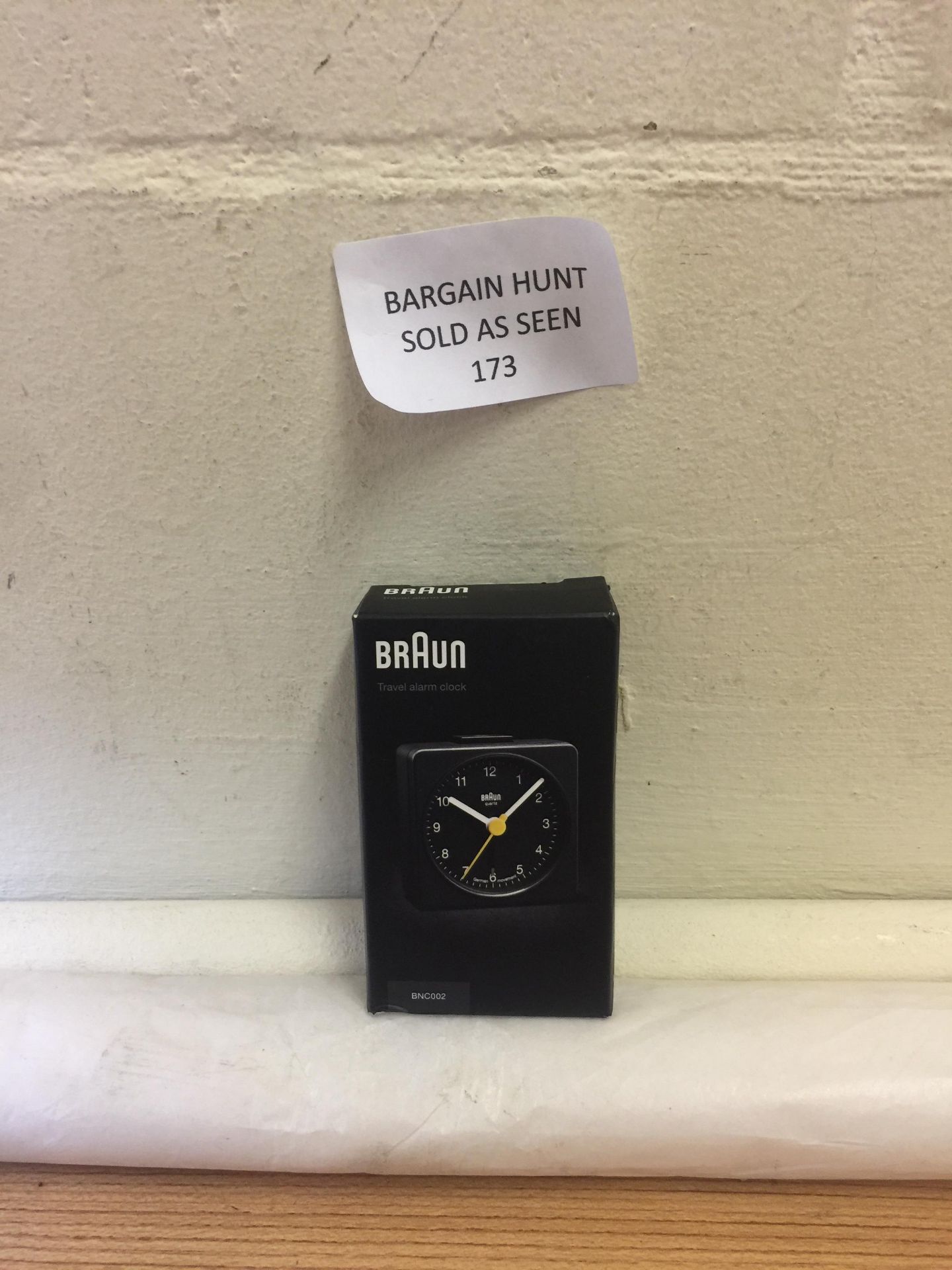 Braun Mini Travel Alarm Clock