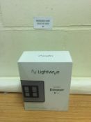 Lightwave 2 Gang Smart Dimmer Switch RRP £99.99