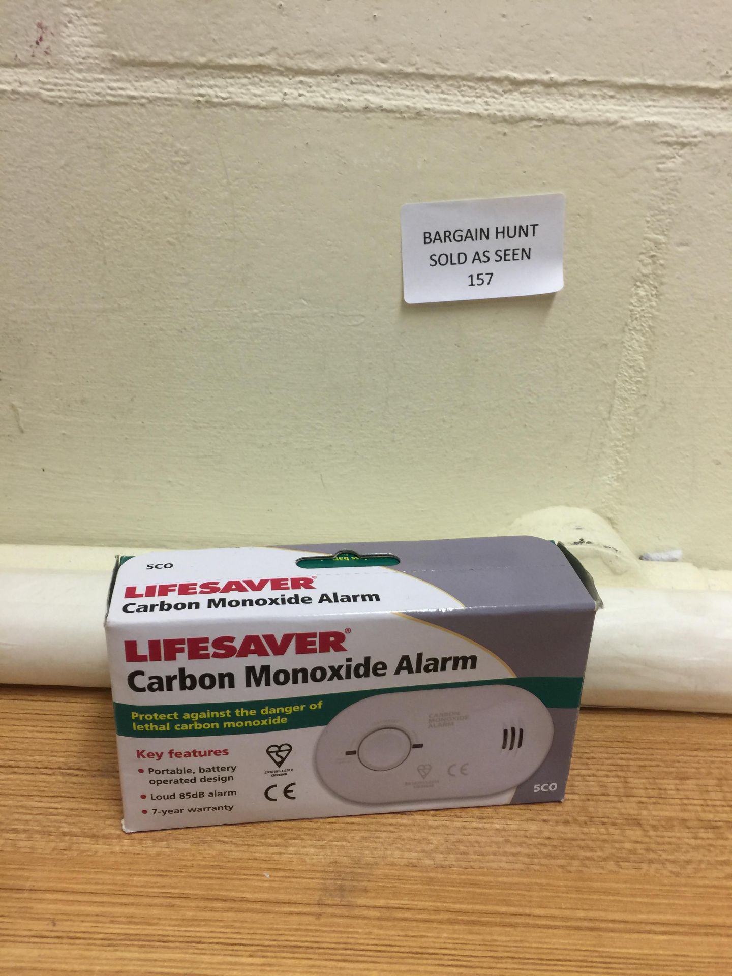 Lifesaver Carbon Monoxide Alarm