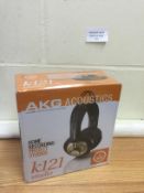 Brand New AKG K121 High-Performance Semi Open On Ear Studio Headphones RRP £80