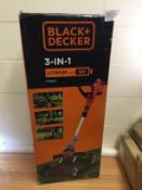 Black Decker Strimmer With Lawn Mower Attachment ( Without Battery) RRP £130