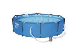 Bestway Steel Pro Frame Swimming Pool with Pump - 10 feet x 30 inch RRP £350